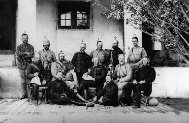 Officiers et généraux servant pendant la deuxième guerre anglo-afghane, 1878-80